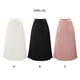 thumbnail image 3 of Guardurnaity plisada elegante para mujer - Tela cómoda Corte de cintura delgada Faldas largas de poliéster negra midi maxi Prendas para la parte inferior del cuerpo rosa,1 s, 3 of 6