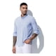 thumbnail image 3 of Camisa Slim Fit Vestir Cuadros Algodón Hombre Casey Kevin, 3 of 7