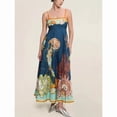 thumbnail image 4 of 2026 New Style Elegant High-Waisted Printed Suspender Dress, 4 of 6