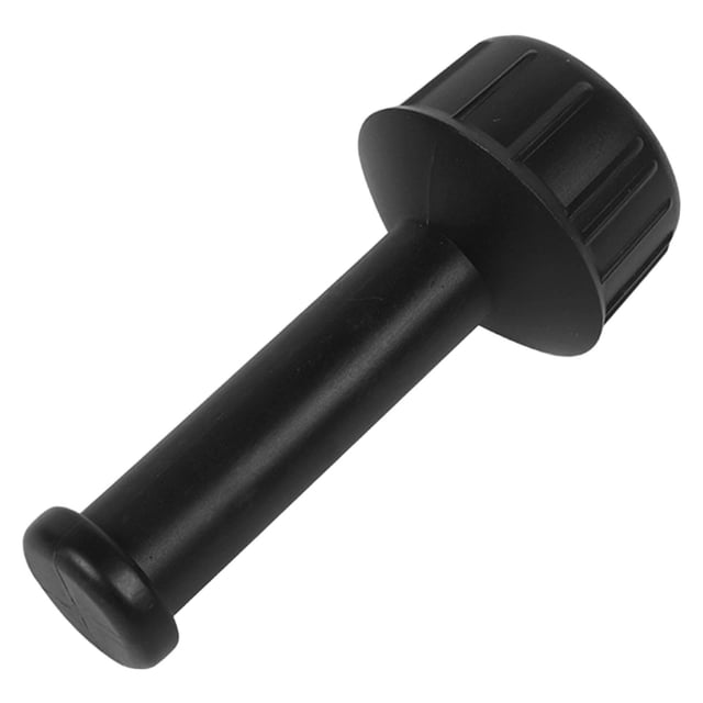 Dispensador ergonómico de film retráctil con mango retráctil, herramienta de embalaje portátil resistente Negro