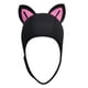 thumbnail image 2 of Gorro de buceo con orejas de gato, gorro de natación térmico de neopreno de 3 mm, gorro de surf para Negro Rosa Línea Negra, 2 of 9