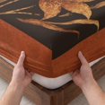 thumbnail image 3 of Twin Sze Fitted Sheet Set - Thanksgiving Fall 2 Piece Bedding Sets 16" Deep Pocket Fitted Sheet with 1 Pillowcase, Farmhouse Vintage Botanical Flowers Brushed Microfiber Hotel Luxury Bed Sheets, 3 of 9