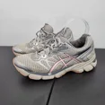 thumbnail image 1 of Asics Womens 8 Gray White Pink Gel Enhance Ultra 4 Running Training Shoes T75CQ, 1 of 6