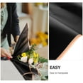 thumbnail image 2 of 20 Pcs Flower Wrapping Paper for Bouquet Floral Packing Christmas of Flowers Gift Sheets Black Tissue, 2 of 6