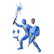 Power Rangers: Lightning Collection Dino Thunder Blue Ranger Toy Action Figure for Boys and Girls (10”)