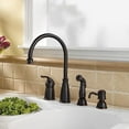 thumbnail image 4 of Price Pfister GT264CBY Avalon 1-Handle Kitchen Faucet in Tuscan Bronze, 4 of 5