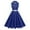 Dark Blue, variant on RYRJJ Women 50s 60s Vintage Sleeveless Cocktail Swing Dress 1950s Polka Dot Audrey Rockabilly Prom Party Dress with Belt(Black,M)
