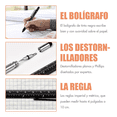 thumbnail image 4 of Pluma Ingeniero Bolígrafo Multiherramienta 9 En1 Negro, 4 of 5