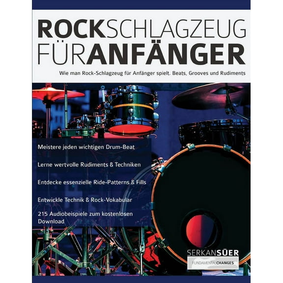 Rock-Schlagzeug für Anfänger (Paperback)