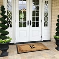 thumbnail image 5 of A1 Home Collections Natural Coir & Rubber Door Mat, Long-Lasting Entrance Doormats for Front Door, Thick & Non-Slip Durable Outdoor Entry Mat 30" x 48", 5 of 7
