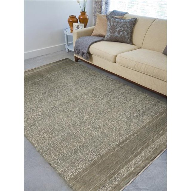 Amer Rug KOH11014 Kohinoor Ice Blue Hand-Knotted Area Rug - 10 x 14 ft.