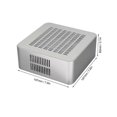 thumbnail image 2 of Aluminum Chassis Small Desktop Computer Case PSU HTPC Mini-ITX PC Case 2 USB 3.0 Ports, 2 of 5