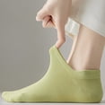 thumbnail image 2 of 10pieces=5 Pairs Women Socks Casual Breathable High Quality Ankle Sock Summer Low Cut Cotton Thin Short Elastic Sox calcetines, 2 of 7