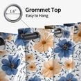 thumbnail image 6 of Tchckioa Tribal Flowers Blackout Curtains for Bedroom,42x63 Inch Farmhouse Thermal Insulated Grommet Drapes,Set of 2, 6 of 8