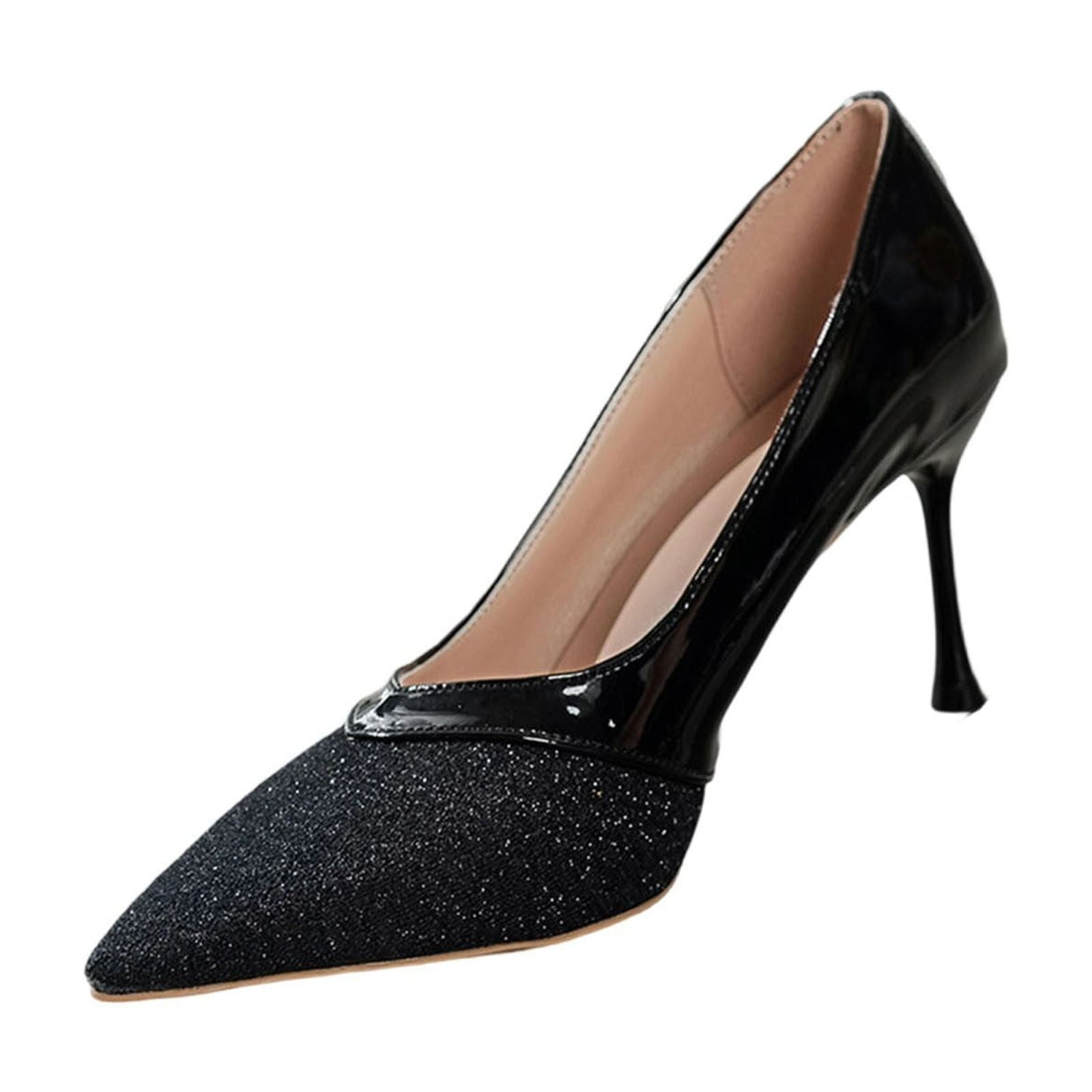 Escarpins Femme Talons Hauts Bout Pointu Stiletto - Marque De Luxe