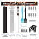 thumbnail image 3 of Kit Utensilios Para Parrilla Barbecue Innovanice 25 Pzas con estuche acero inoxidable, 3 of 4