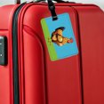 thumbnail image 5 of Rooster Chicken Profile Faux Leather Travel Luggage Tag, 5 of 7