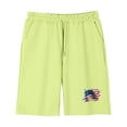thumbnail image 5 of ITSAME 4th of July Girls Outfit Sets American Flag Print Cotton T-Shirt and Shorts Casual Clothes 2-Piece Green Size 11, 5 of 9