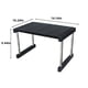 thumbnail image 3 of Estantería y escurridor de cocina - Organizador de mesa de 16,14" para fregadero, armario y baño, negro/blanco/beige, 3 of 6