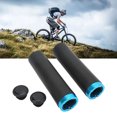thumbnail image 3 of Bike Grips, Handlebar Grips Thread Locking Aluminum Alloy  for Cycling for Riding, 3 of 8
