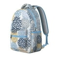thumbnail image 4 of Earthy Floral Aesthetic Adjustable Strap Backpack, Comfortable Breathable Padding, Durable Oxford Cloth School Bag for Student, Perfect for Outdoor, Sports, and Daily Commute, 4 of 6