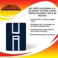 thumbnail image 7 of My Hero Academia U.A. Academy Letters Fleece Throw Blanket | 60 x 45 Inches, 7 of 7