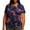 04-Multicolor halloween shirts for women, variant on ersvoioy Plus Size Halloween Shirts for Women Cute Graphic Tshirt Crew Neck Short Sleeve Oversized Halloween shirt Party Fall Loose Fit Casual Basic Tee Tops,Size M-5XL Multicolor L