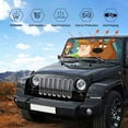 thumbnail image 4 of Scooby Doo Car Windshield Sunshades, Front Windshield Sun Shade, Hardened Sun Visor Shield Cover, Foldable Reflector For Car Truck Suv, Keeps Your Vehicle Cool, 4 of 8