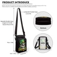 thumbnail image 6 of HELLHERO Skull and Skull Coin Design Shoulder Bags Polyester with Shoulder Strap Underarm Shoulder Bag for Travel, 6 of 10