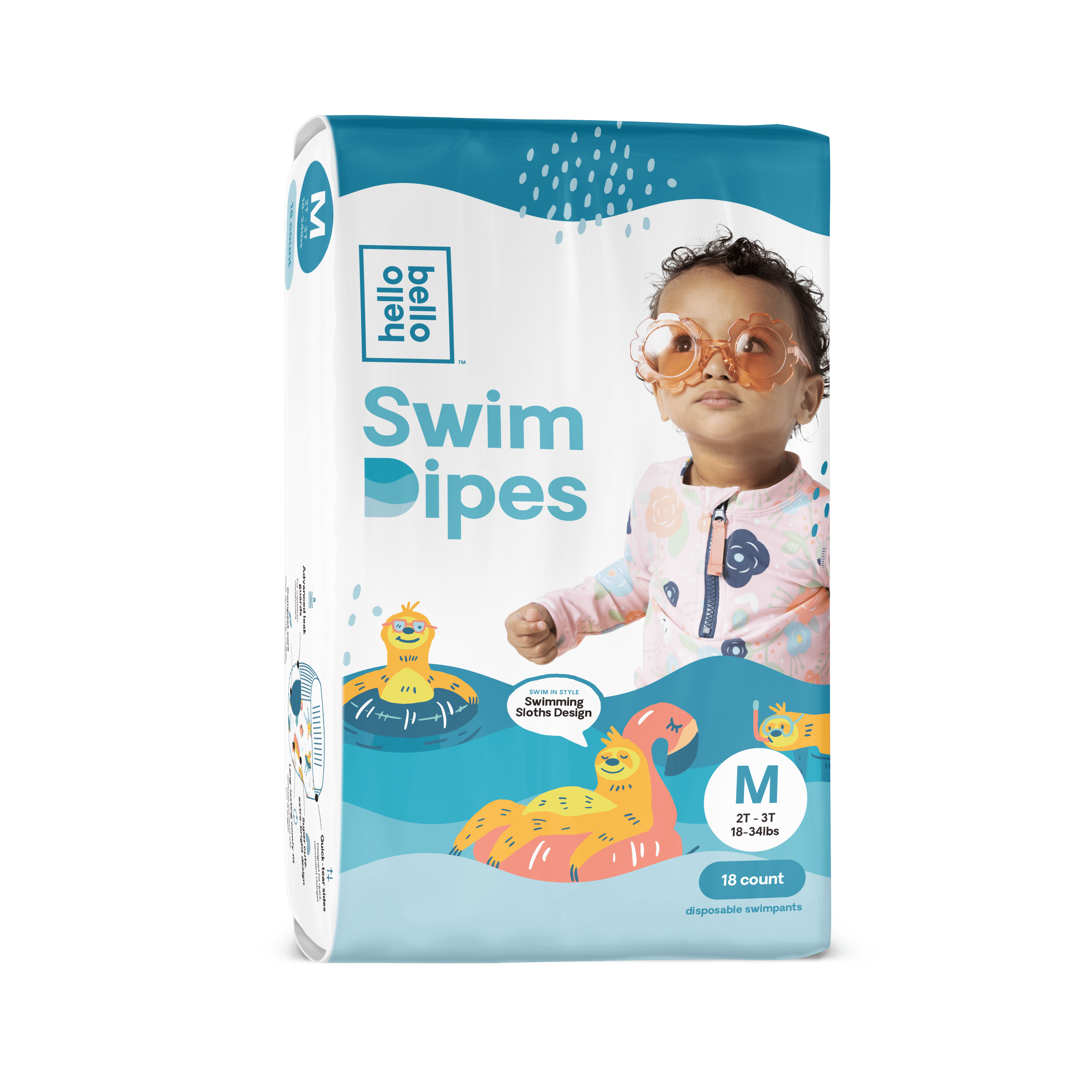 6x Pampers Sunnies Swim Pants 11 Medium Specially Designed For Pool Time 