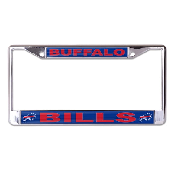 WinCraft Buffalo Bills Team Logo S/L Metal License Plate Frame