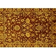thumbnail image 1 of Ahgly Company Machine Washable Indoor Rectangle Abstract Yellow Modern Area Rugs, 8' x 12', 1 of 4