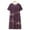 Wine1, variant on Skpblutn Nightgowns for Women Summer Cotton Silk Short Sleeved Sleep Dress for Middle Aged New Loose Fitting Home Wear Elderly Sleepwear Plus Size Dress