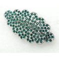 thumbnail image 2 of Faship Gorgeous Green Floral Hair Barrette Clip, 2 of 4