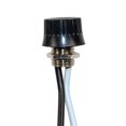 thumbnail image 2 of HQRP 5-Pack Round Rotary On-Off Canopy Switch 3/8 Threaded for Steampunk Applications, Lamp, Trailer Restorations, DIY Projects, Black + HQRP Coaster, 2 of 6