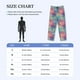 thumbnail image 4 of Fotbe blue pink colorful cracked texture Pantalones de Pijama para Hombre, Pantalones de Dormir, Pantalones de Casa con Cintura Ajustable y Bolsillos-X-Large, 4 of 6