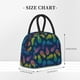 thumbnail image 2 of Balery Abstract Bright Pineapple Fruit Retro Bolsa de Almuerzo para Mujeres, Caja de Almuerzo, Bolsa de Almuerzo Pequeña Impermeable, Tote de Almuerzo Reutilizable con Gran Capacidad, 2 of 6