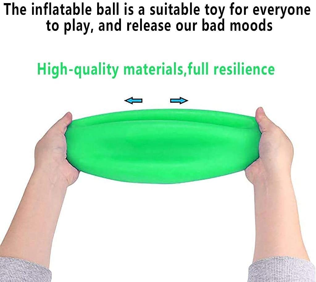 Outdoor Fun Inflatable Bubble Ball Bubble Ball for Water Large Transparent Balloon Inflatable Ball Soft Rubber Ball for Outdoor Indoor Play - image 4 of 8