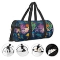 thumbnail image 3 of KLL Undersea Animals Duffle Bag For Men Women Sport Gym Fitness Tote Travel Training Workout Basketball Football Weekender, 3 of 6