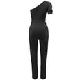 thumbnail image 6 of gakvbuo Jumpsuits For Women Summmer Dressy Wedding Women's Rompers Fashionable Strap Off Shoulder Sexy Bodysuit Lady's Jumpsuits, 6 of 7