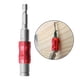thumbnail image 3 of Portabrocas magnético pivotante de impacto ajustable con vástago hexagonal de 1/4" rojo plateado, 3 of 9