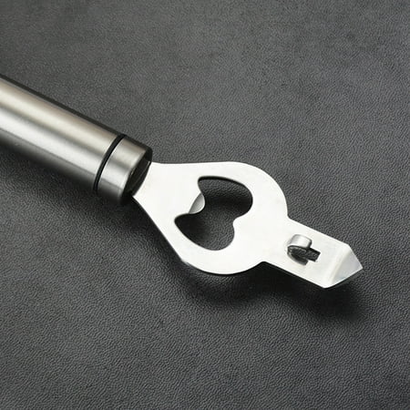 LEORX Bottle Opener Manual Stainless Steel Can Punching for Wedding Decorations 1Pack