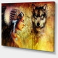 thumbnail image 2 of Design Art - Femme avec Loup, 2 of 3