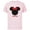 Soft Pink, variant on Disney Minnie Mouse Nana Grandma Red Bow Family Mother’s Day - Short Sleeve Cotton T-Shirt for Adults - Customized-Black