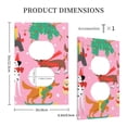thumbnail image 3 of Balery Different Dogs Christmas for Duplex Wall Plates Kit, Electrical Outlet Covers, Standard Size 1-Gang 5.0" x3.0", Electric Receptacle Plug Covers-Style S, 3 of 6