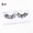 Q-02【Glow】, variant on Colorful Glitter False Eyelashes Luminous DIY Lash Clusters Fluorescent Lashes for Women Night Glow Performance Strip