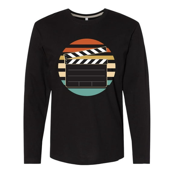 Inktastic Movie Film Clapboard Long Sleeve T-Shirt