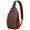 Multicolor Christmas Pattern, variant on Sling Backpack,Multicolor Christmas Pattern Sling Bag with Water Bottle Holder,Waterproof Sling Bag for Men/Women with Headphone Jack for Hiking,Travel