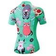 thumbnail image 4 of Camiseta de ciclismo Weimostar Cat para mujer, camiseta de verano transpirable para bicicleta de montaña, camiseta de secado rápido para bicicleta, ropa para ciclismo de descenso, 4 of 5