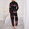 thumbnail image 5 of Lsque Five Nights At Freddy'S Pattern Long Sleeve Pajama Set for Women - Soft 2-Piece Sleepwear and Loungewear Set with Pockets, Comfy Nightwear, 5 of 8